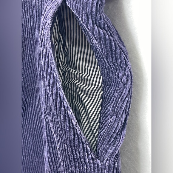 Brora Women's Straight Leg Corduroy Trousers Indigo Pants Size UK 10 US 6 - Picture 7 of 9